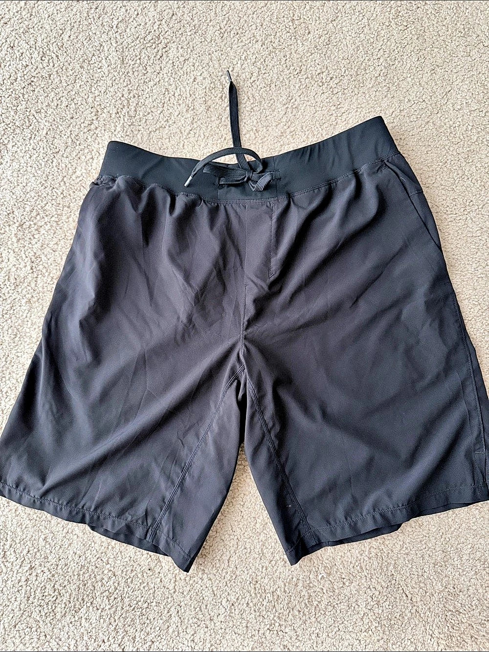 lululemon Pace Breaker Short Men's Black Athletic Shorts